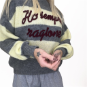 maglione con ricamo ho sempre ragione